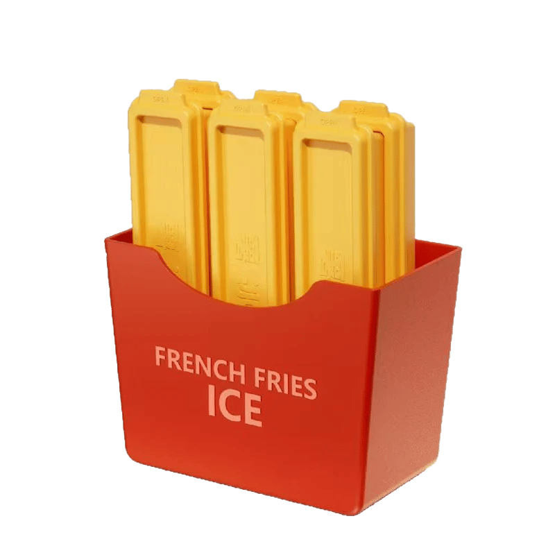 French Fries Ice Sticks