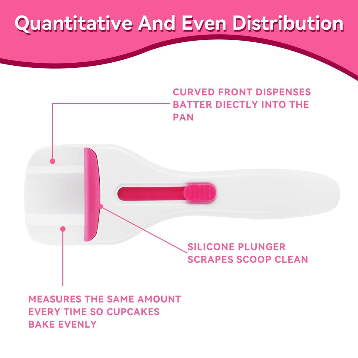 Cake Batter Distribution Scoop