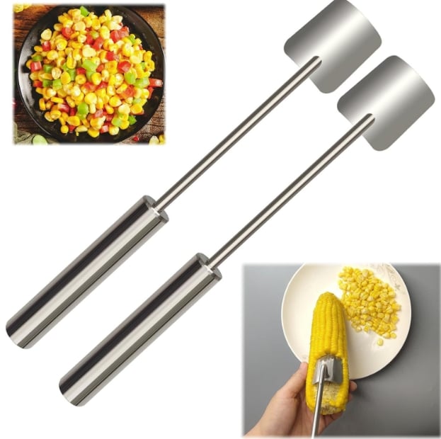 Summer Hot Sale-Stainless Steel Corn Planer Thresher