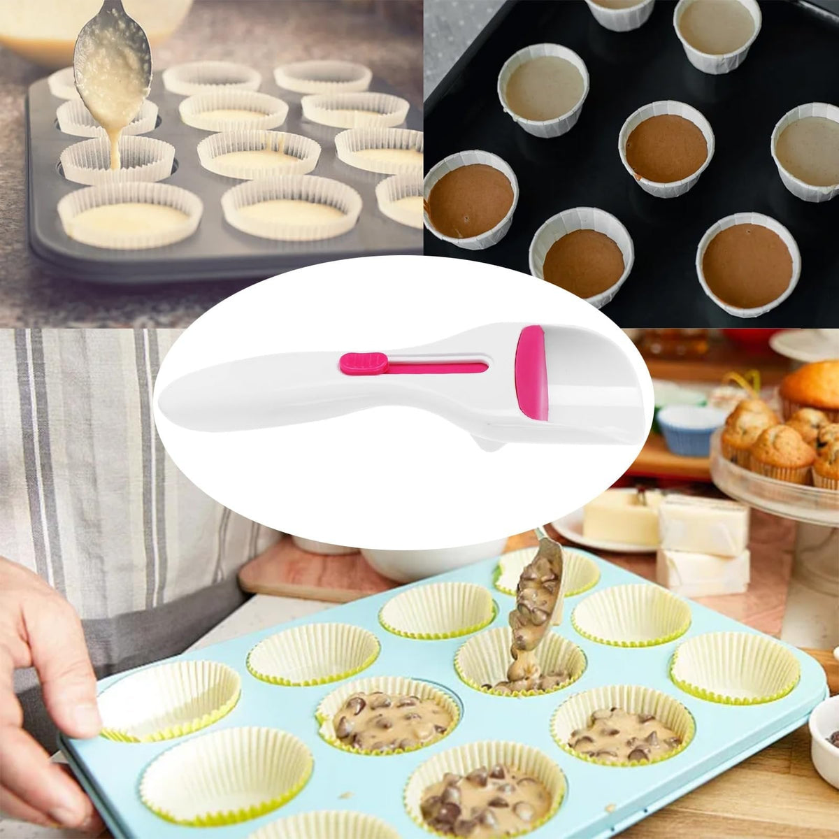 Cake Batter Distribution Scoop