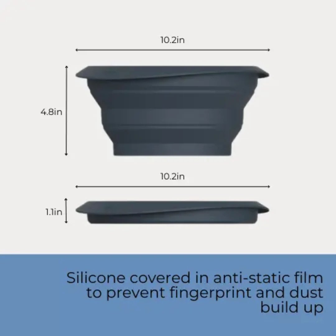 Facial Ice Bath Fold Silicone Bucket