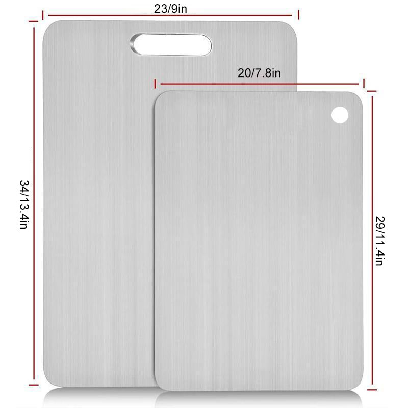 🔥HOT SALE🔥Stainless Steel Double Sided Chopping Board