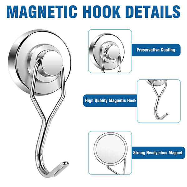 🔥2025 New Arrival🔥-Swivel Swing Magnetic Hook