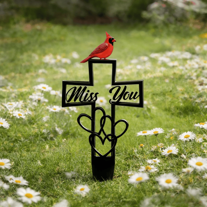 Metal Cemetery Memorial Plaque for Remembrance