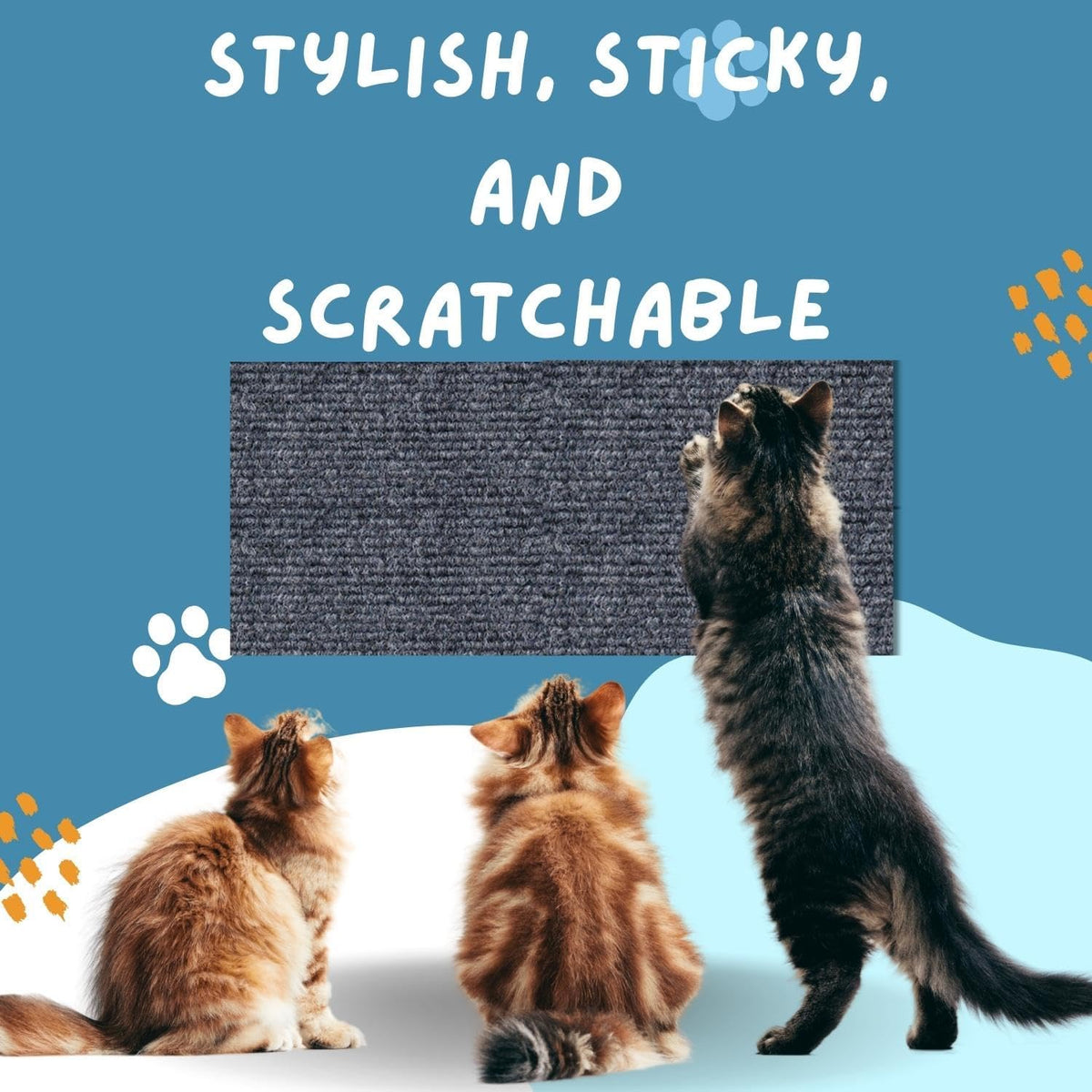 🔥Last Day Sale-🔥Pets Scratching Mat🐱🐶Protect Furniture
