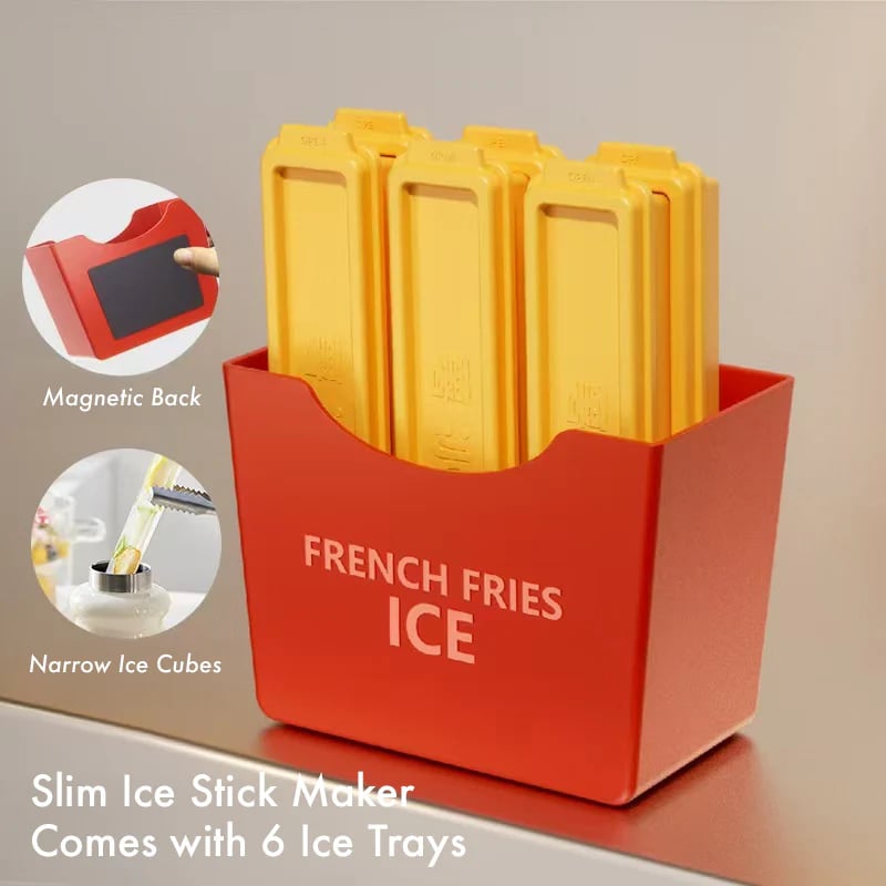 French Fries Ice Sticks