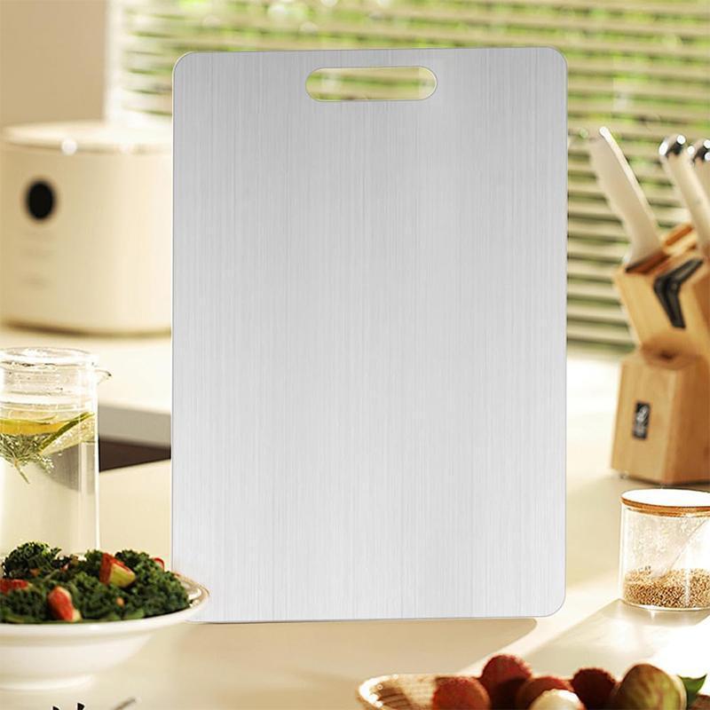 🔥HOT SALE🔥Stainless Steel Double Sided Chopping Board