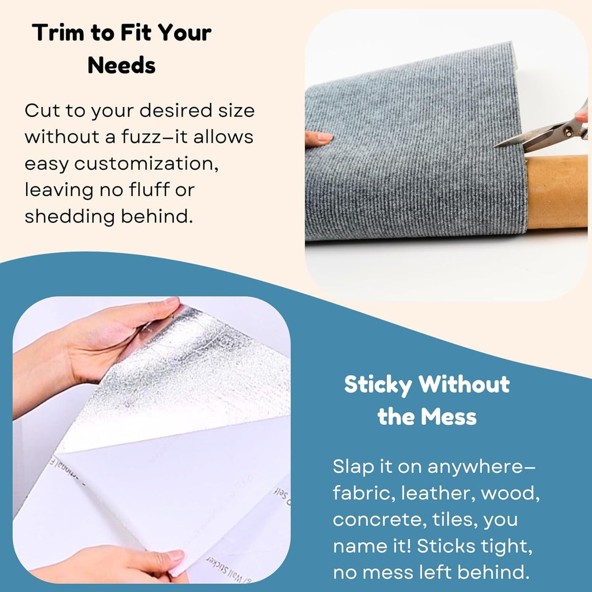 🔥Last Day Sale-🔥Pets Scratching Mat🐱🐶Protect Furniture