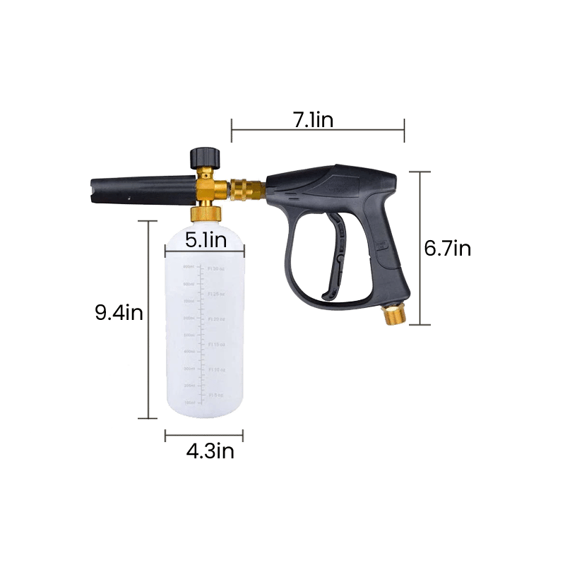 Foam Cannon Dual Connector Accessory