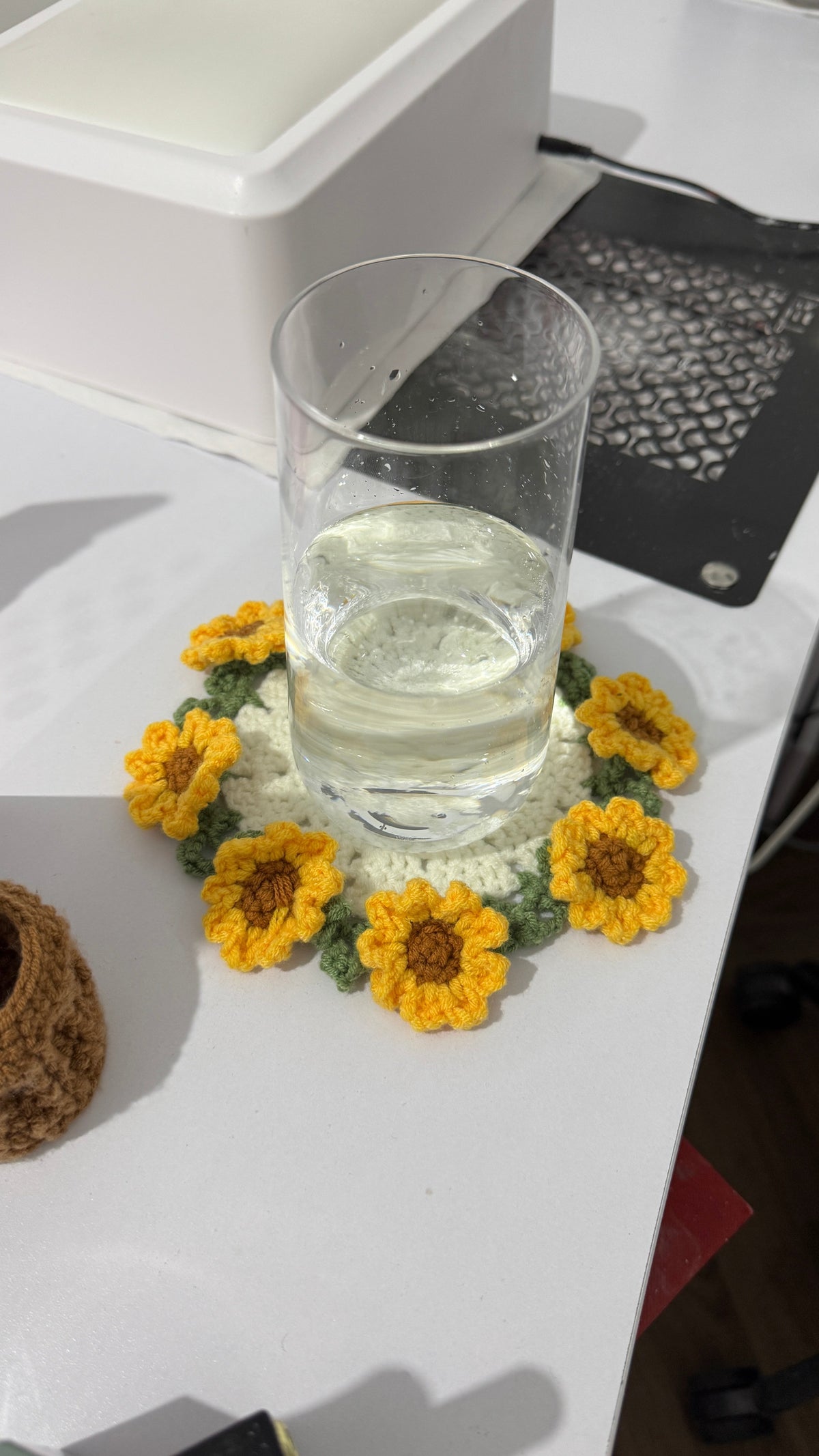 🌸Handmade Crochet Coaster
