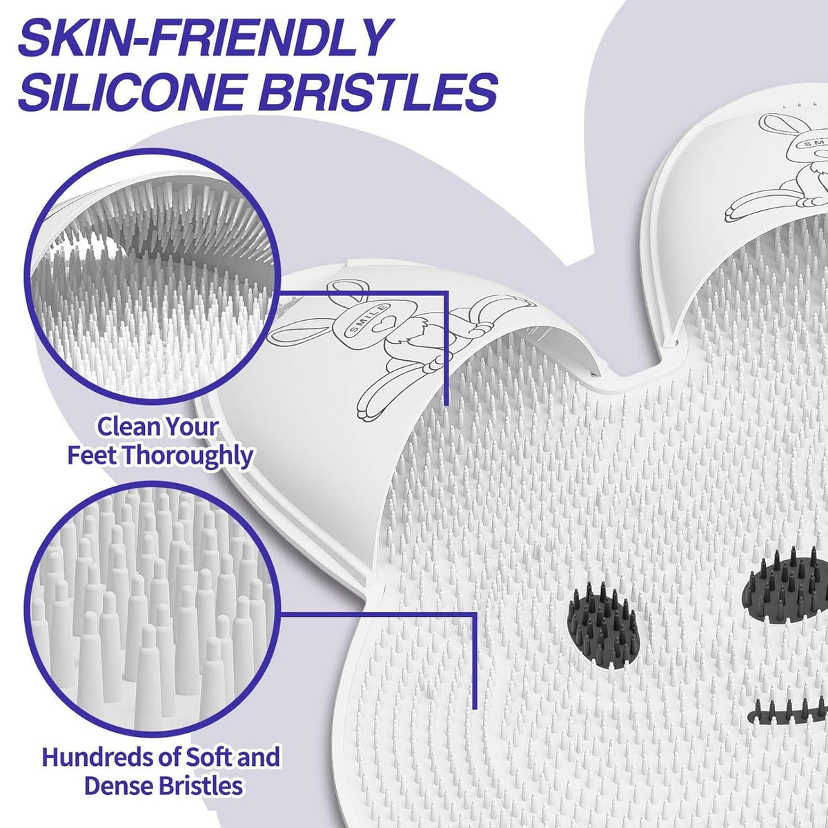 Extra-Large Shower Foot Scrubber Mat