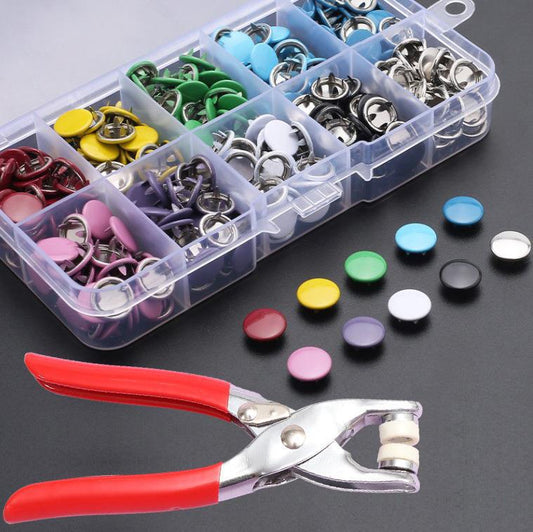 Metal Snaps Buttons with Fastener Pliers