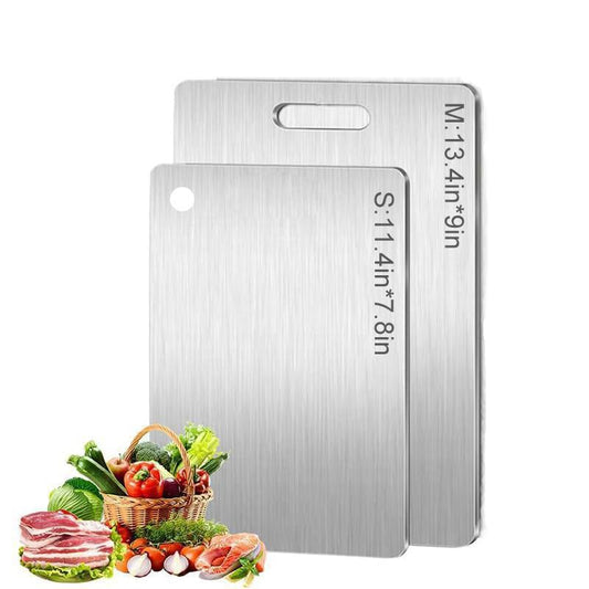 🔥HOT SALE🔥Stainless Steel Double Sided Chopping Board