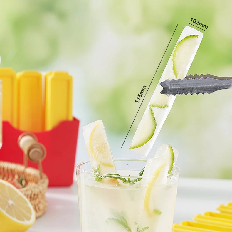 French Fries Ice Sticks