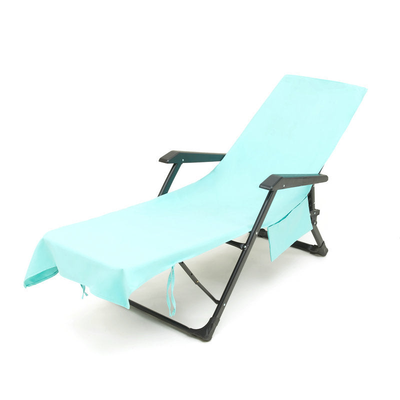 🏖️Summer Hot Sale - ONLY ￡13.99!!⚡50K+ SOLD!🌞🌊Sun Lounger Towel in Bag with Pockets Storage