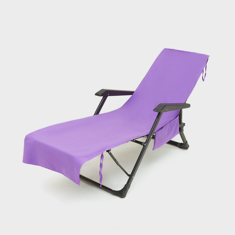 🏖️Summer Hot Sale - ONLY ￡13.99!!⚡50K+ SOLD!🌞🌊Sun Lounger Towel in Bag with Pockets Storage